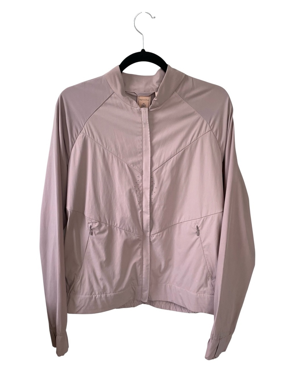 Indyeva (Indygena) Women's Lightweight Mauve Bomber Jacket - Athletic Style M